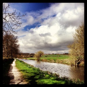 Grantham Canal - with actual water