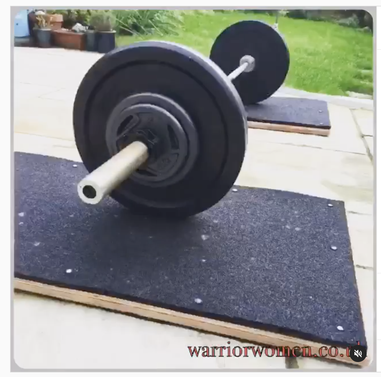 DIY weightlifting platform