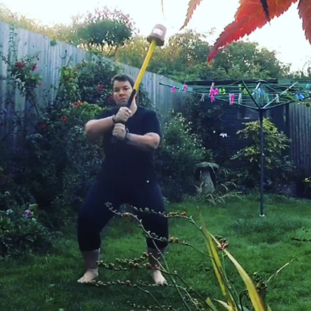 DIY Mace Swinging