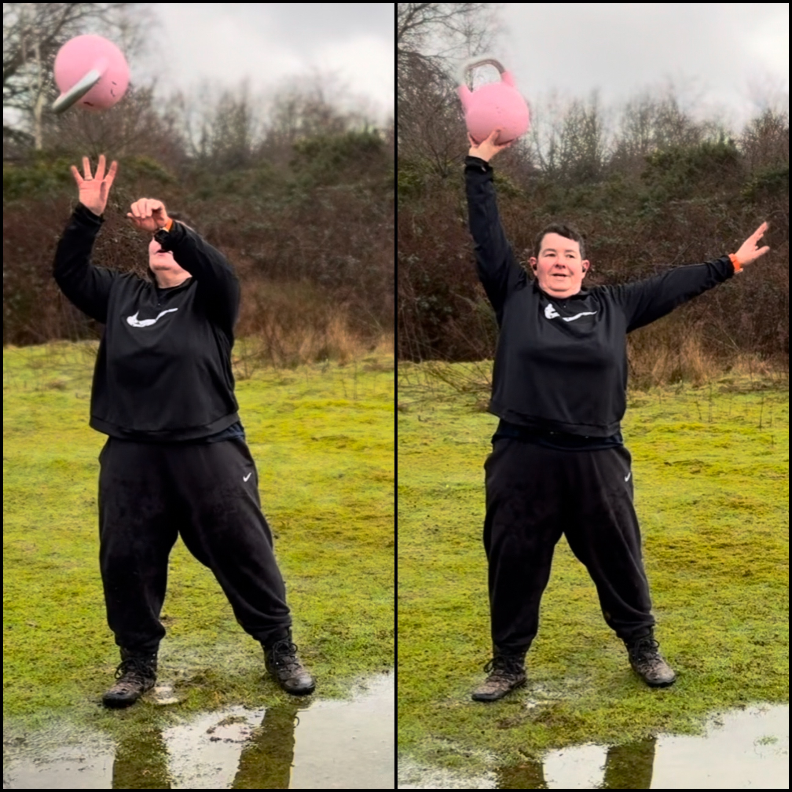 Kettlebell juggling
